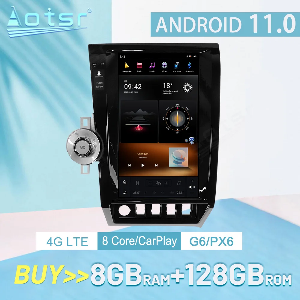 128GB For Toyota Tundra 2007-2011 Carplay Android 11 PX6 Car Stereo Radio Multimedia Player GPS Navigation Head Unit Auto Audio
128GB For Toyota Tundra 2007-2011 Carplay Android 11 PX6 Car Stereo Radio Multimedia Player GPS Navigation Head Unit Auto Audio
