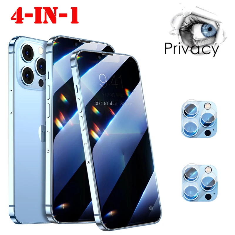 4 In 1 Privacy Protective Glass for IPhone 13 Pro Max 11 14 Pro 12 Mini Anti-Spy Tempered Glass For IPhone 12 Pro 11 Pro Max
4 In 1 Privacy Protective Glass for IPhone 13 Pro Max 11 14 Pro 12 Mini Anti-Spy Tempered Glass For IPhone 12 Pro 11 Pro Max