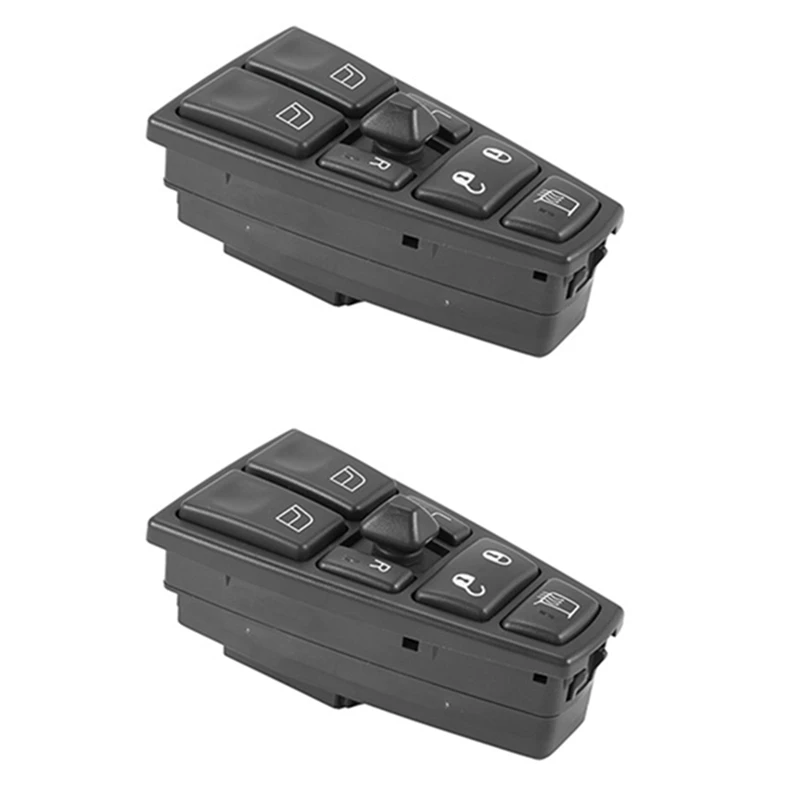 

Car Power Window Master Control Switch For Volvo Truck FH12 FH13 FM VNL Accessories 20752918 21543897(2PCS)