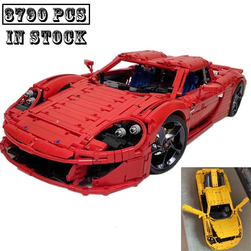 New 1:8 Scale MOC-131400 GT Supercar Racing Car Vehicle Sport Model Fit 42143 Building Blocks Kid Educational Toy Birthdays Gift
New 1:8 Scale MOC-131400 GT Supercar Racing Car Vehicle Sport Model Fit 42143 Building Blocks Kid Educational Toy Birthdays Gift