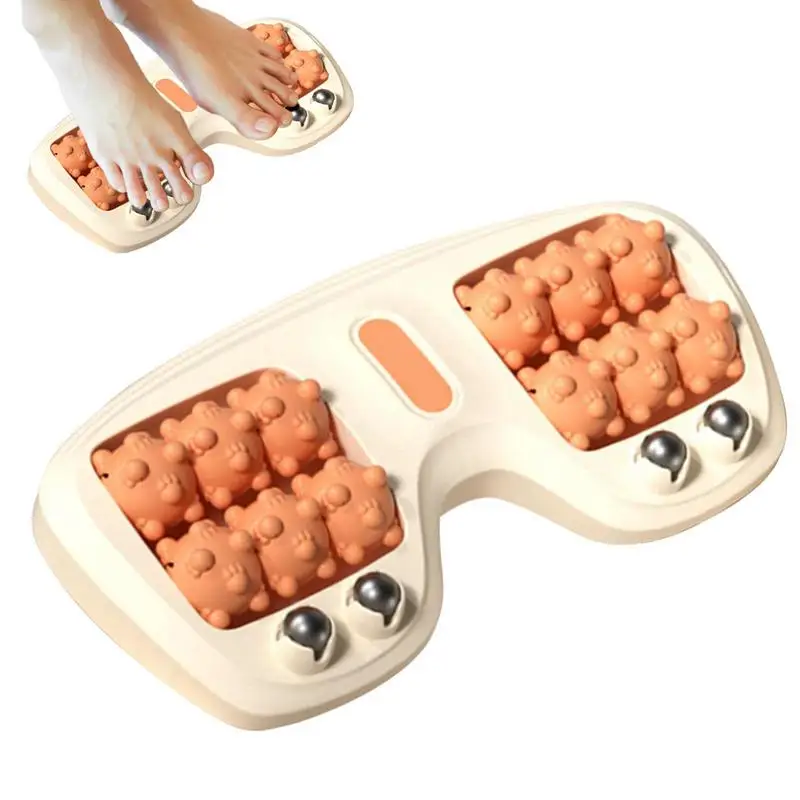 

Foot Roller Massager Rolling Massage Reflexology Massagers For Relaxation Plantar Reflexology Tools With 12 Rollers Shiatsu