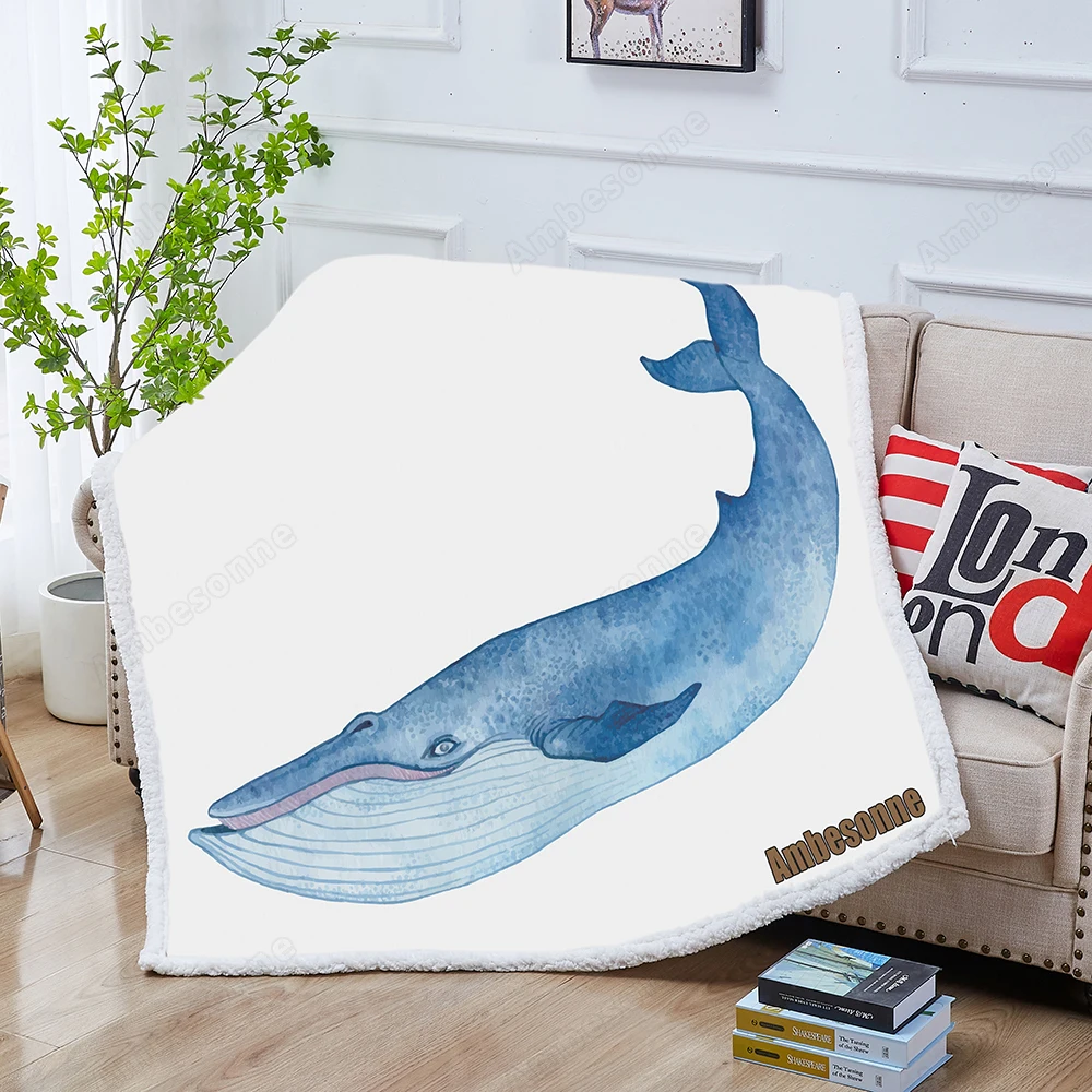 Blue Whale Sherpa Throw Blanket Watercolor Hand Drawing Vector Paint Bedspread Print on Demand Plush Blankets
Blue Whale Sherpa Throw Blanket Watercolor Hand Drawing Vector Paint Bedspread Print on Demand Plush Blankets