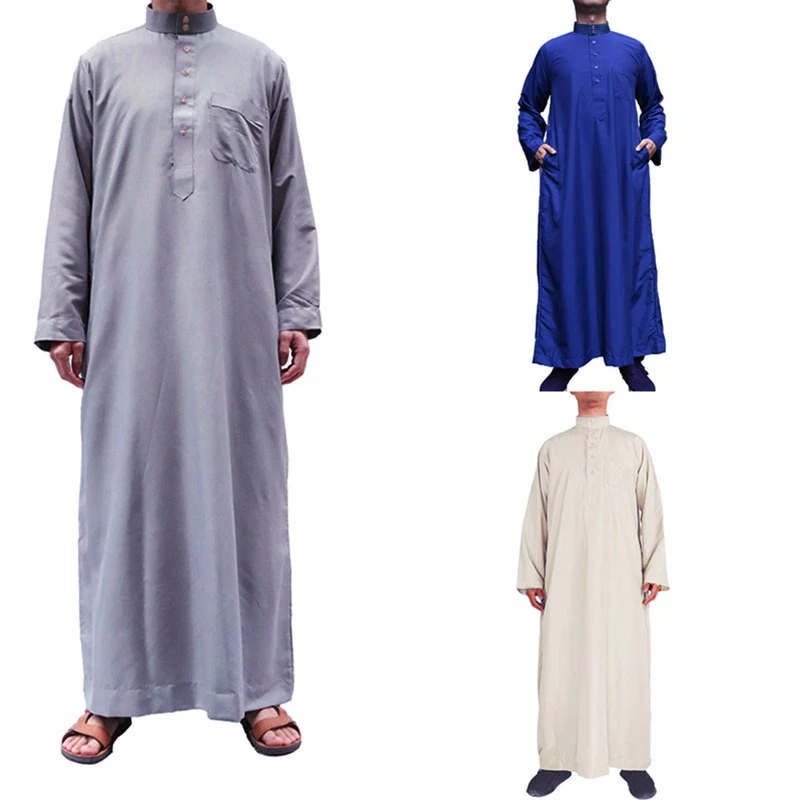 Abaya исламский мужской Халат мусульманские платья Djellaba Homme модные однотонные рубашки арабское платье Этническая мужская одежда в подарок
Abaya исламский мужской Халат мусульманские платья Djellaba Homme модные однотонные рубашки арабское платье Этническая мужская одежда в подарок