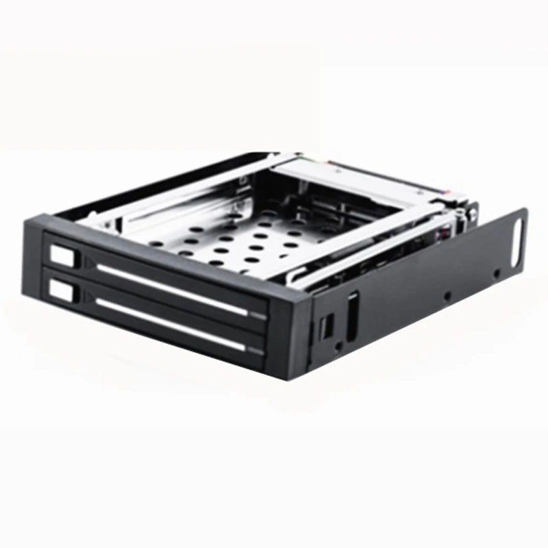 2,5-дюймовый лоток для дискового накопителя с двумя отсеками SATA для HDD/SSD корпус для жесткого диска коробка для извлечения
2,5-дюймовый лоток для дискового накопителя с двумя отсеками SATA для HDD/SSD корпус для жесткого диска коробка для извлечения