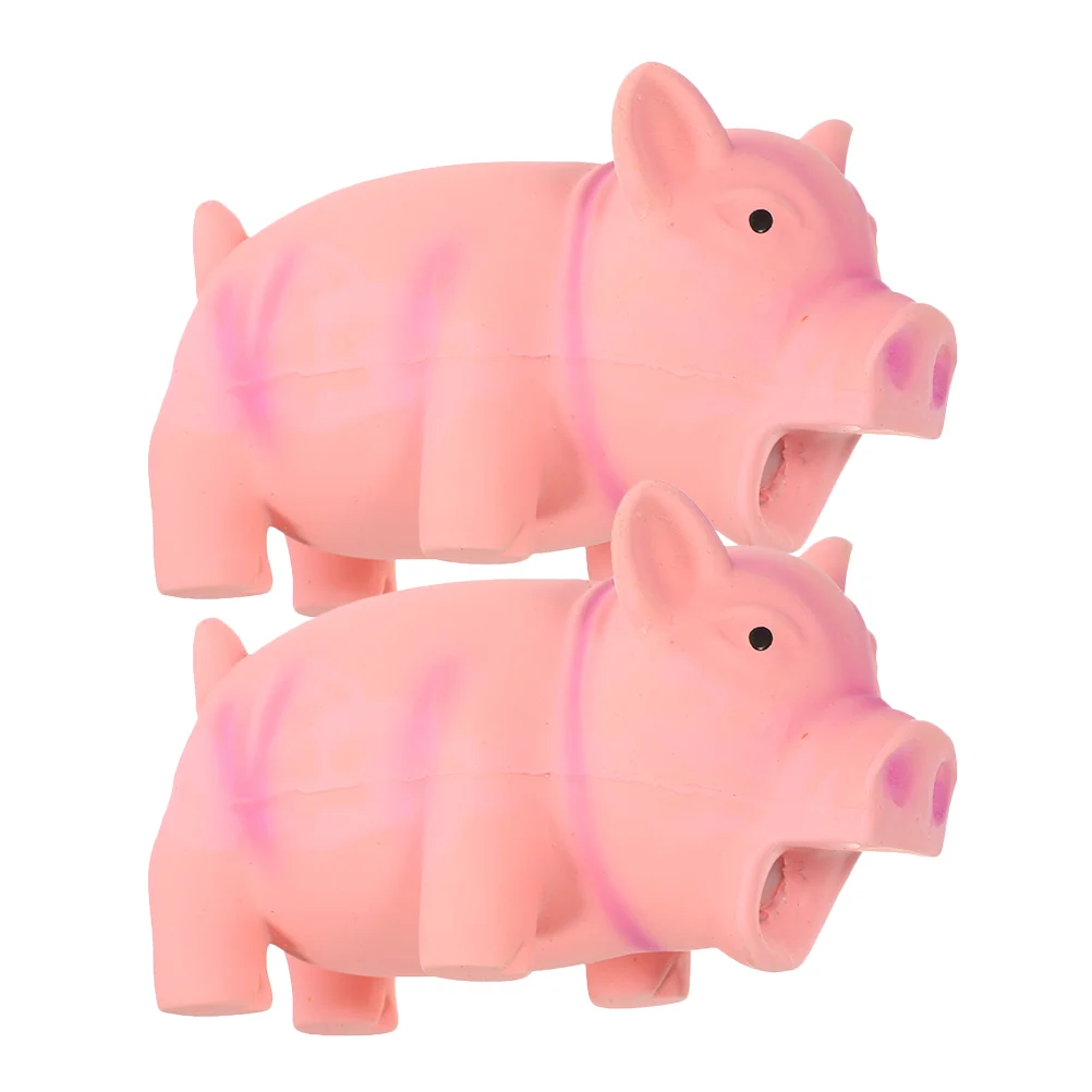 2 Pcs Pet Toy Pig Puppy Squeaky Toys Funny Chewing Small Dog for Large Dogs Playing Emulsion Interactive
2 Pcs Pet Toy Pig Puppy Squeaky Toys Funny Chewing Small Dog for Large Dogs Playing Emulsion Interactive