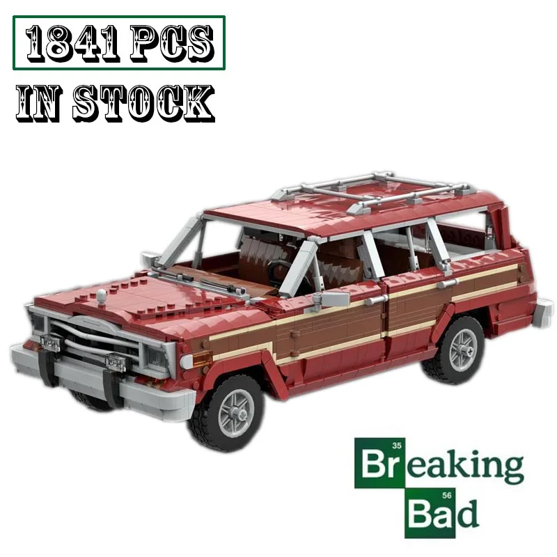 New MOC154446 Drama Breaking Bad Grand Wagoneer - Skyler White's car Model Technical Building Block Toys for Boys Birthday Gifts
New MOC154446 Drama Breaking Bad Grand Wagoneer - Skyler White's car Model Technical Building Block Toys for Boys Birthday Gifts