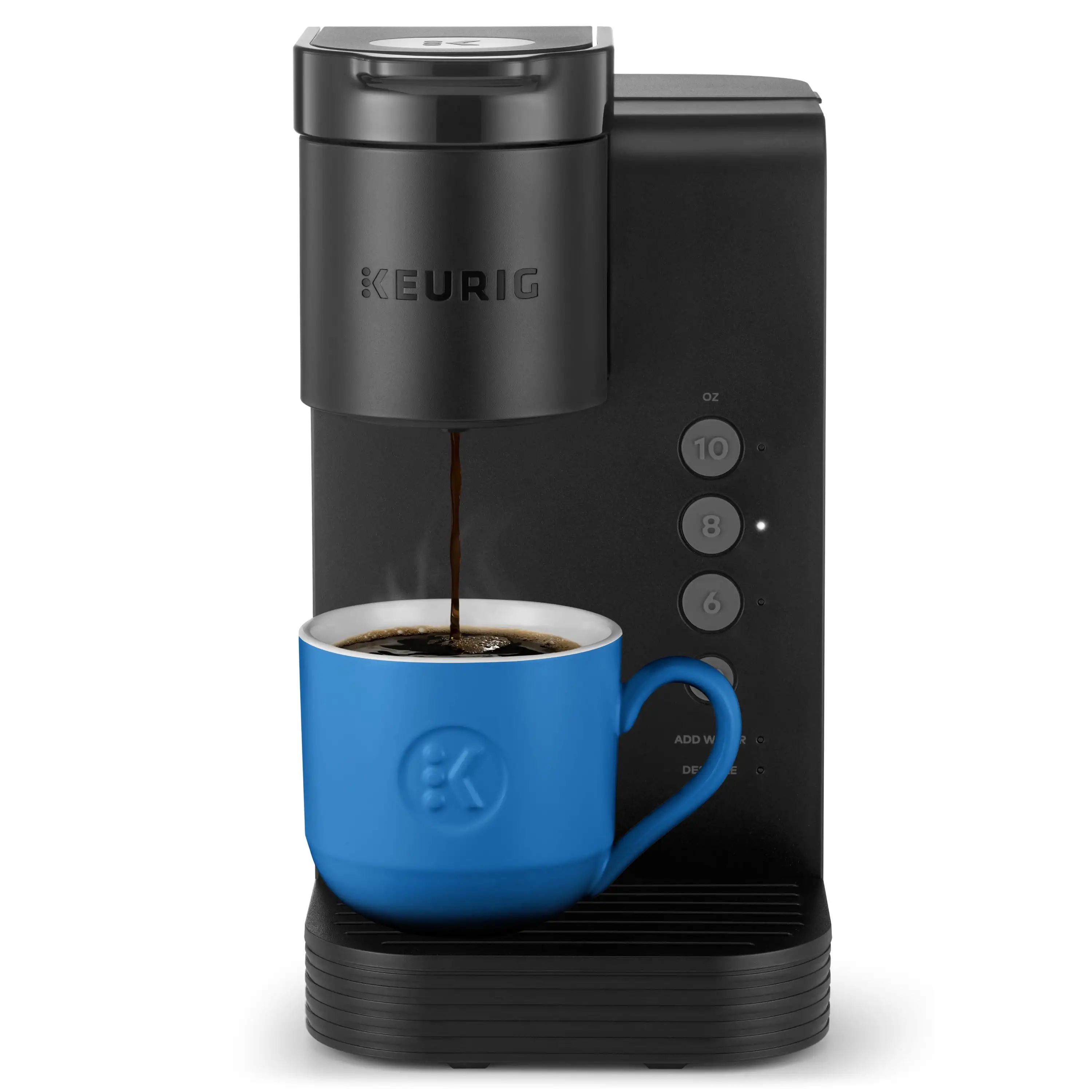 

Keurig K-Express Essentials Single Serve K-Cup Капсульная кофеварка, черный цвет