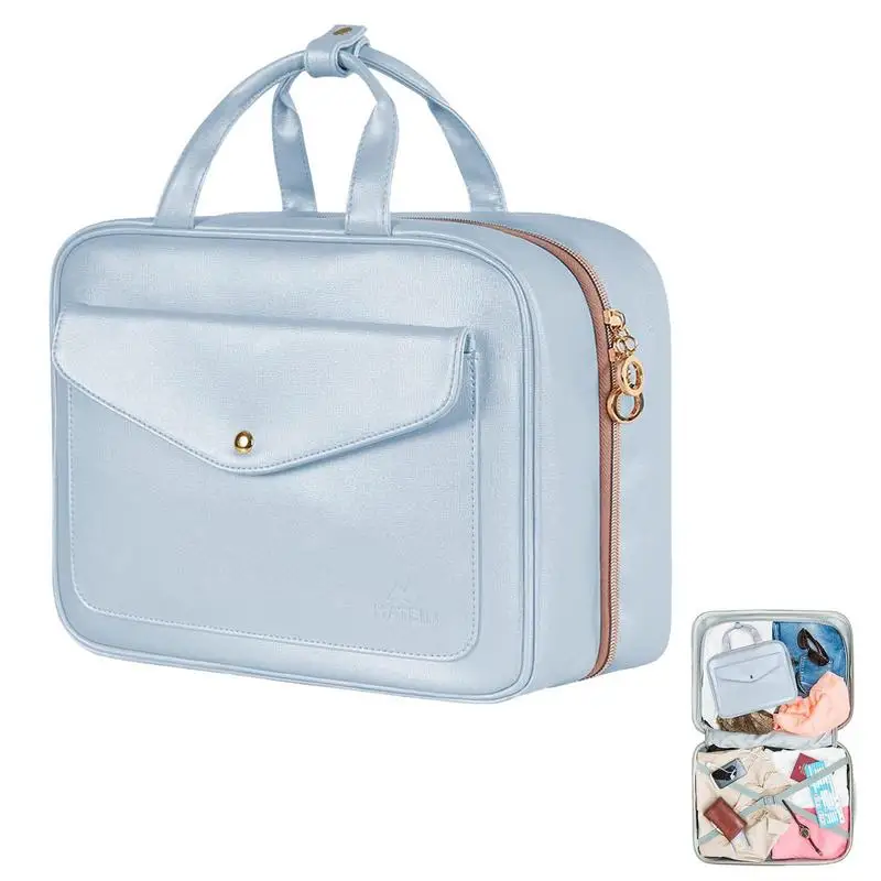 Toiletry Bag Large Toiletry Handbag With Hanging Hook Water-resistant Makeup Cosmetic Bag Traveling Organizer For Accessories
Toiletry Bag Large Toiletry Handbag With Hanging Hook Water-resistant Makeup Cosmetic Bag Traveling Organizer For Accessories