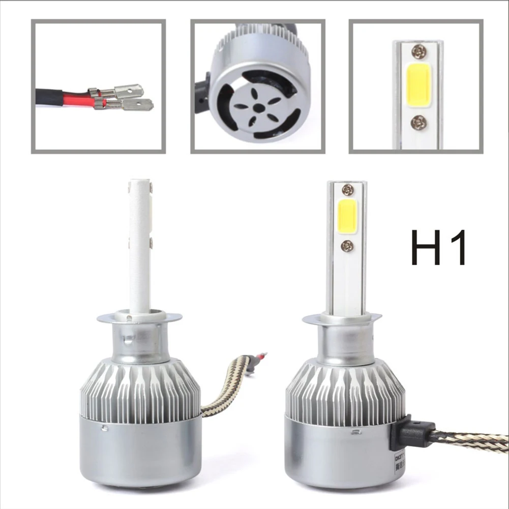 2Pcs White 6000K Canbus Safe LED Bulbs Dipped Main Beam Replacement Resistors C6 Universal Car Headlight Bulbs
2Pcs White 6000K Canbus Safe LED Bulbs Dipped Main Beam Replacement Resistors C6 Universal Car Headlight Bulbs