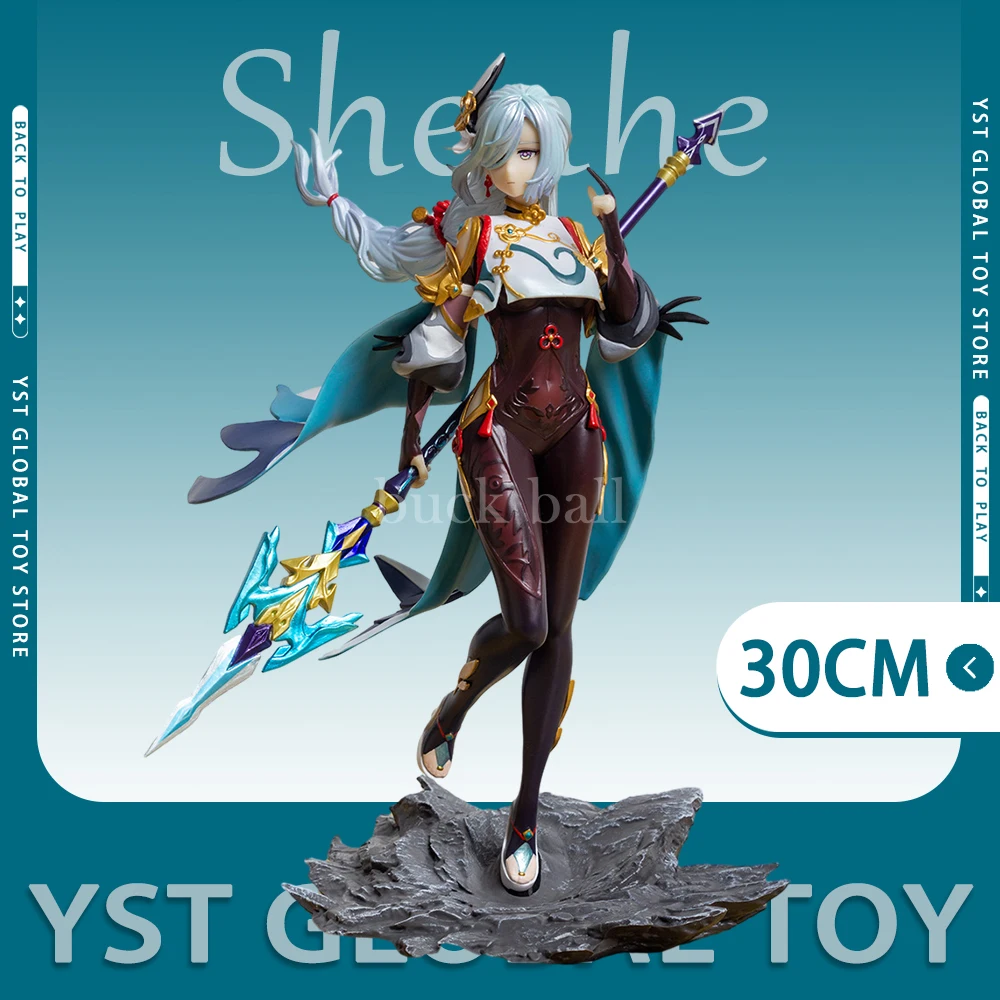 30cm Genshin Impact Anime Figures Shenhe Action Figure Gk Pvc Statue Model Doll Ornaments Desk Collection Decoration Child Gifts
30cm Genshin Impact Anime Figures Shenhe Action Figure Gk Pvc Statue Model Doll Ornaments Desk Collection Decoration Child Gifts