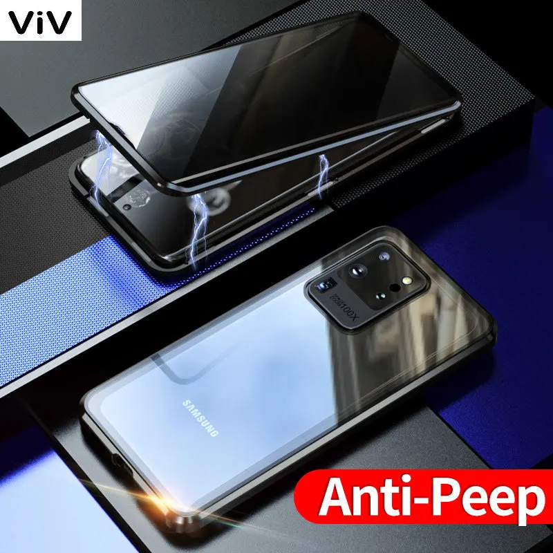 Anti Peep Magnetic Case For Galaxy Samsung S23 S22 S21Ultra S20 FE Plus S10Plus Note 20 Privacy Screen Glass Metal Bumper Cover
Anti Peep Magnetic Case For Galaxy Samsung S23 S22 S21Ultra S20 FE Plus S10Plus Note 20 Privacy Screen Glass Metal Bumper Cover