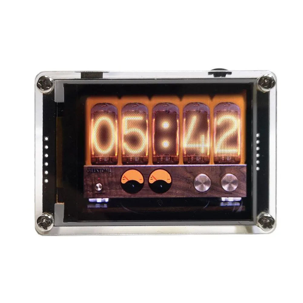 Voice activated rhythm VU meter with adjustable gain and 2 4 inch HD LCD screen Enjoy precise level monitoring
Voice activated rhythm VU meter with adjustable gain and 2 4 inch HD LCD screen Enjoy precise level monitoring
