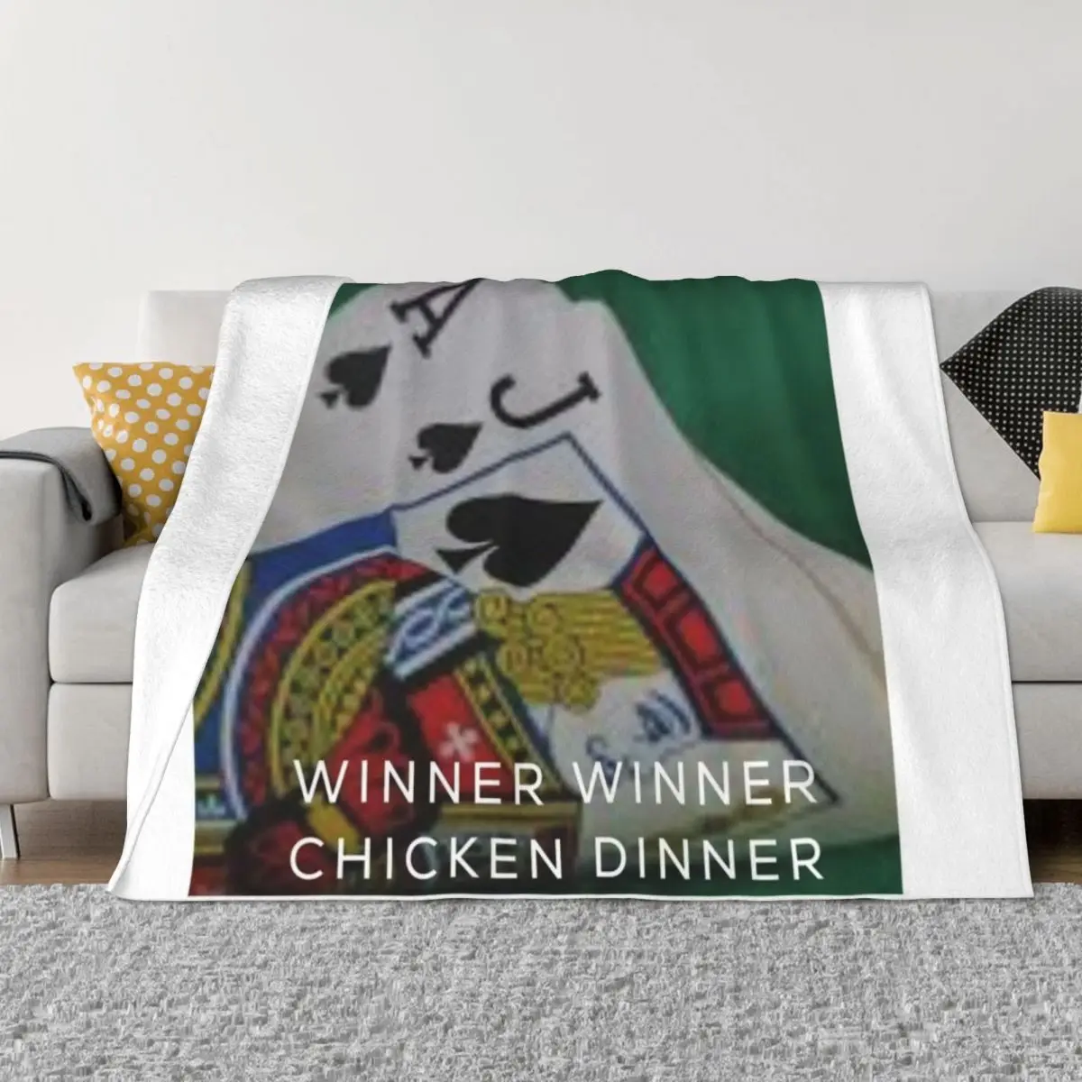 Blackjack Winner Throw Blanket Soft Beds blankets and throws Multi-Purpose Soft Plush Plaid Blankets
Blackjack Winner Throw Blanket Soft Beds blankets and throws Multi-Purpose Soft Plush Plaid Blankets