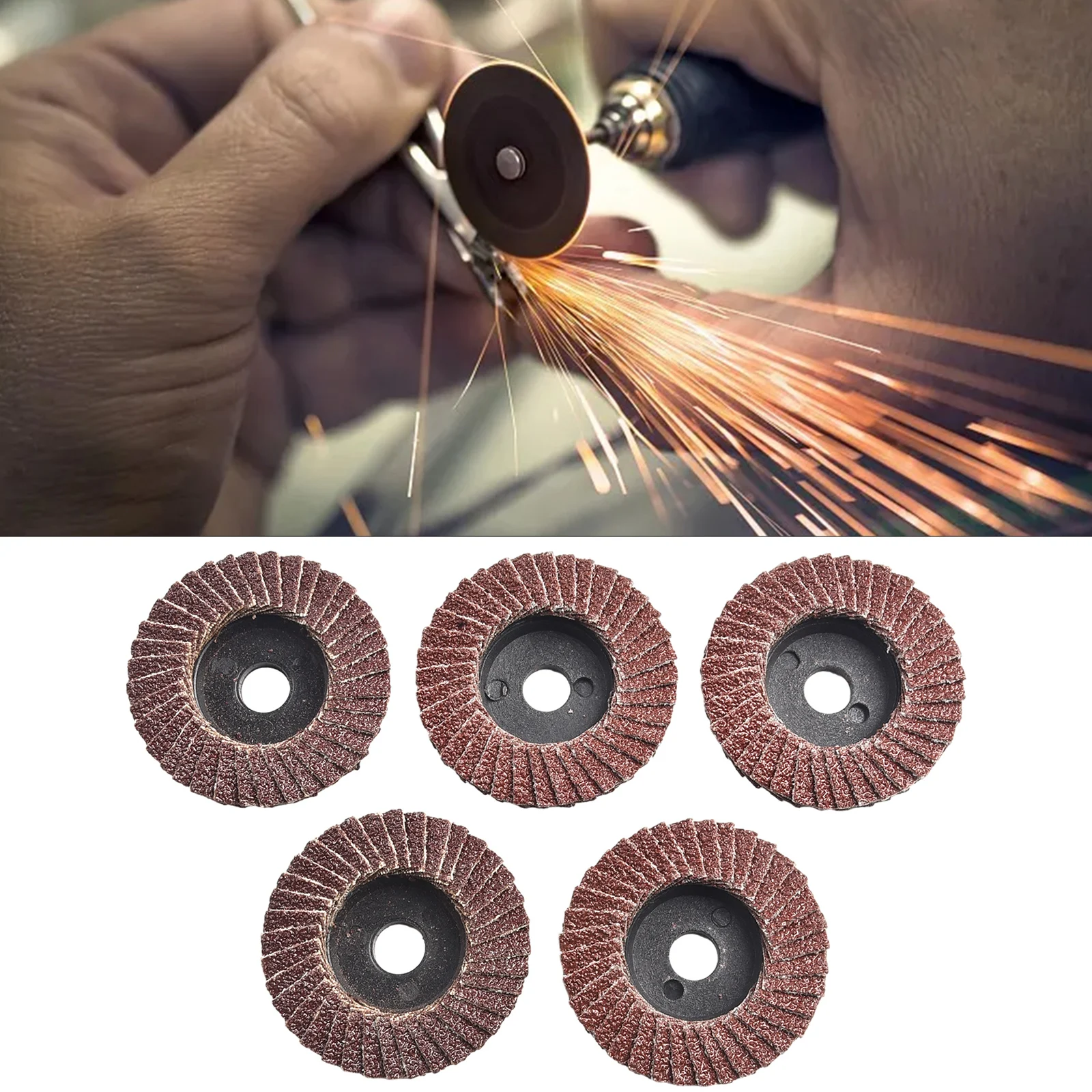 Grinding Wheel Saw Disc Circular Cutting Disc Professional Grade 50mm Flap Polishing Disc for Angle Grinder Pack of 5
Grinding Wheel Saw Disc Circular Cutting Disc Professional Grade 50mm Flap Polishing Disc for Angle Grinder Pack of 5