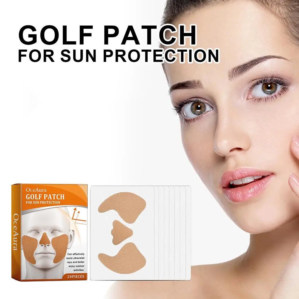 1 Box Golf Face Patches Anti UV Ray Reduce Tanning Care Care Patch Facial Smoothing Soothing Moisturizing Spots Skin Sun D1M5
1 Box Golf Face Patches Anti UV Ray Reduce Tanning Care Care Patch Facial Smoothing Soothing Moisturizing Spots Skin Sun D1M5
