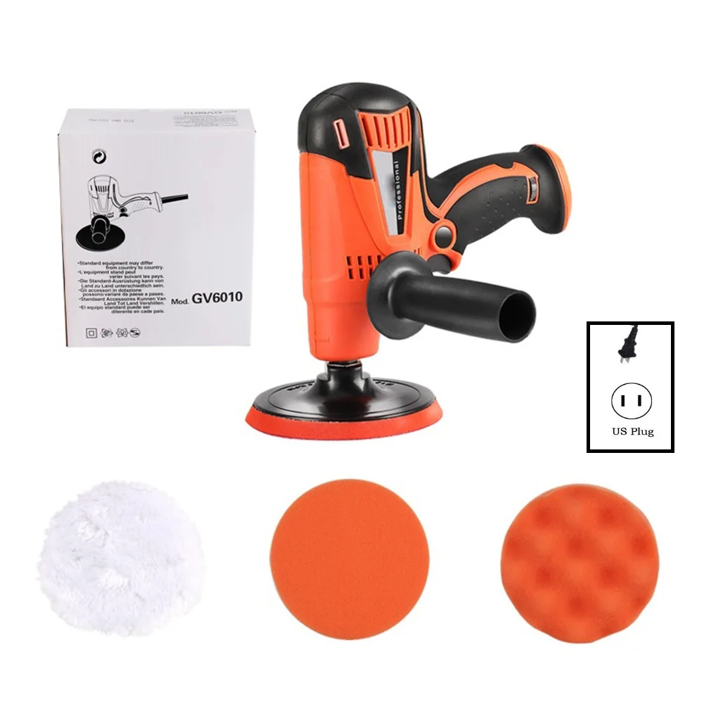 6 Speeds Car Paint Polisher 800W Power ABS Plastic & Metal Construction Complete with Accessories for Easy Car Maintenance
6 Speeds Car Paint Polisher 800W Power ABS Plastic & Metal Construction Complete with Accessories for Easy Car Maintenance