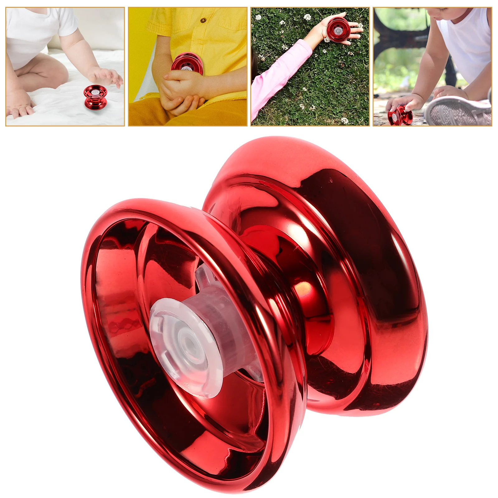 Yoyo Outdoor Playset Yo-yo Toy Interesting Alloy Yo-yos Educational Toys Unresponsive Professional Red
Yoyo Outdoor Playset Yo-yo Toy Interesting Alloy Yo-yos Educational Toys Unresponsive Professional Red