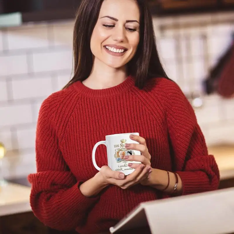 Cute Expressing Queen Elizabeth Coffee Mug Commemorative Queen Of Great Britain Tea Mugs Queen Platinum Jubilee Souvenirs Home
Cute Expressing Queen Elizabeth Coffee Mug Commemorative Queen Of Great Britain Tea Mugs Queen Platinum Jubilee Souvenirs Home