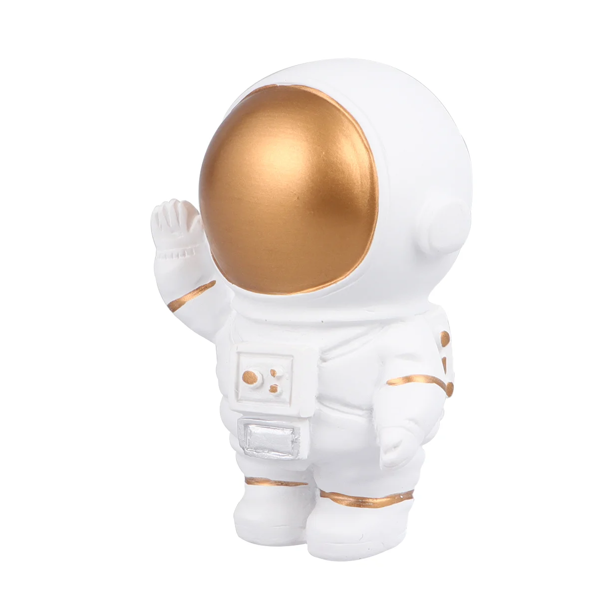 Dessert Cake Decor Adorable Car Adornment Resin Waving Hand Astronaut Craft (Golden)
Dessert Cake Decor Adorable Car Adornment Resin Waving Hand Astronaut Craft (Golden)