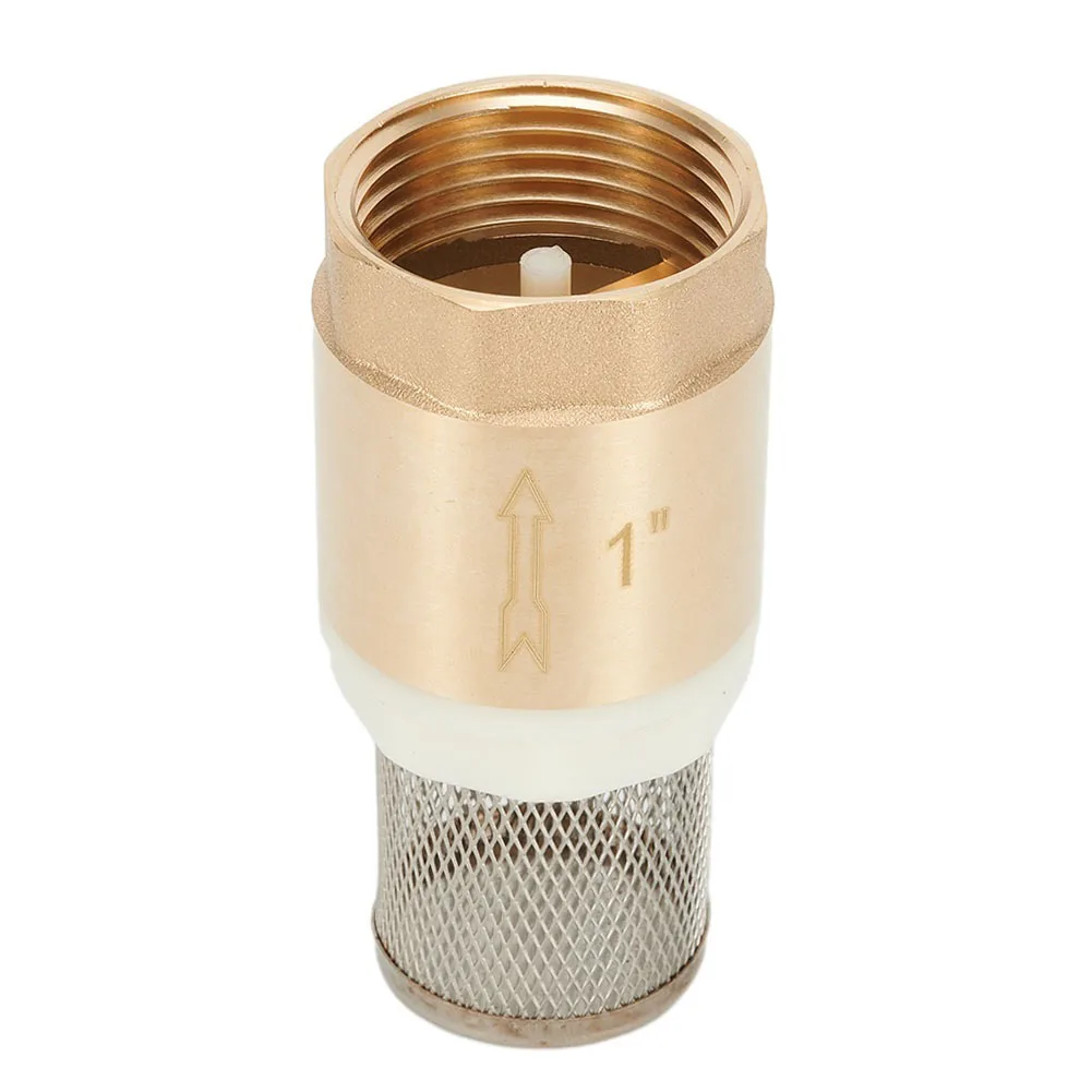 Valves Foot Valve Brand New Brass 1 Inch BSP Internal Thread Home Parts Plumbing Accessories Home Improvement Replacement
Valves Foot Valve Brand New Brass 1 Inch BSP Internal Thread Home Parts Plumbing Accessories Home Improvement Replacement