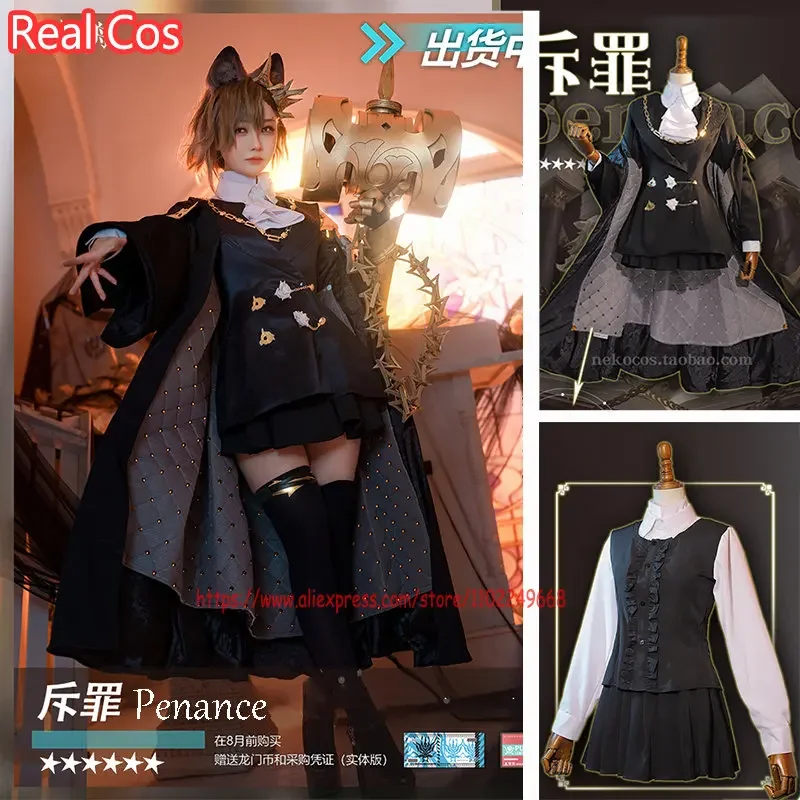 RealCos Arknights Penance Defender Cosplay Costume Fashion Black Combat Uniform Activity Party Role Play Clothing Game Outfits
RealCos Arknights Penance Defender Cosplay Costume Fashion Black Combat Uniform Activity Party Role Play Clothing Game Outfits