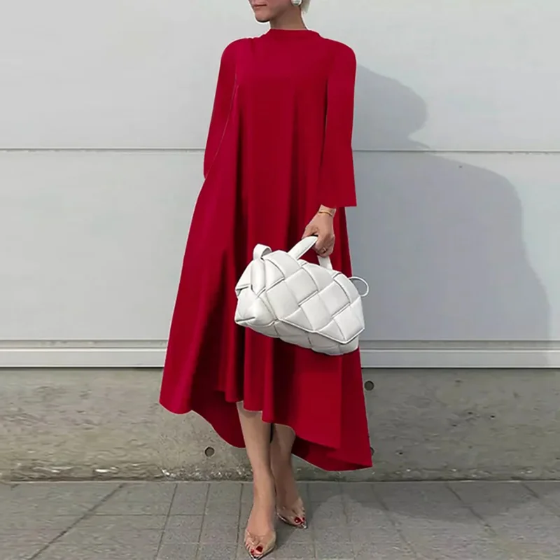 Onecozyday Female Elegant Solid Color Long Sleeves Party Evening Dress 2023 Spring Summer New Casual Maxi Dresses For Women
Onecozyday Female Elegant Solid Color Long Sleeves Party Evening Dress 2023 Spring Summer New Casual Maxi Dresses For Women