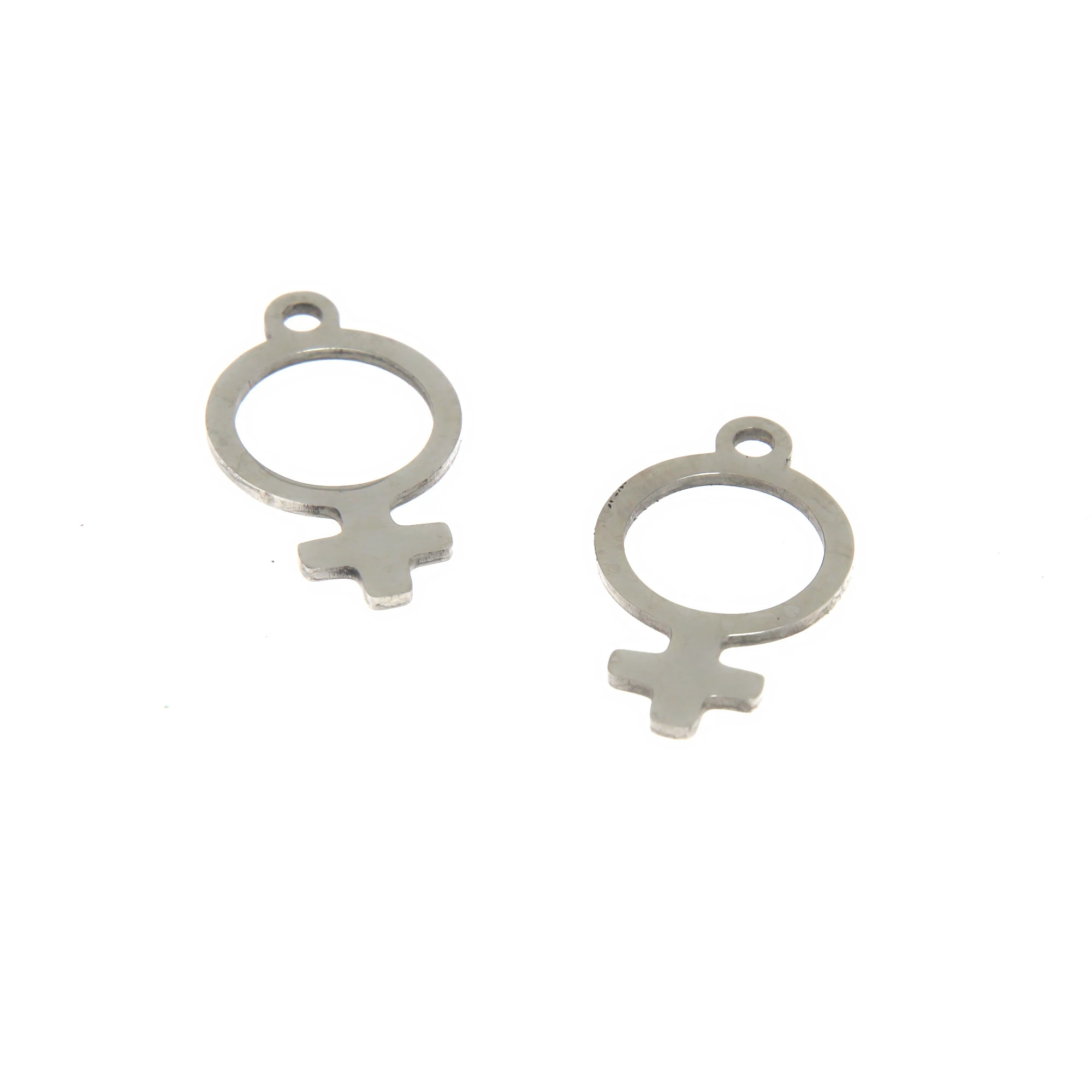5Pieces/Lot Female Sign Charm Gender Venus Stainless Steel Pendant Fit for DIY Jewelry Making Hand Crafted Accessories 20x10mm
5Pieces/Lot Female Sign Charm Gender Venus Stainless Steel Pendant Fit for DIY Jewelry Making Hand Crafted Accessories 20x10mm