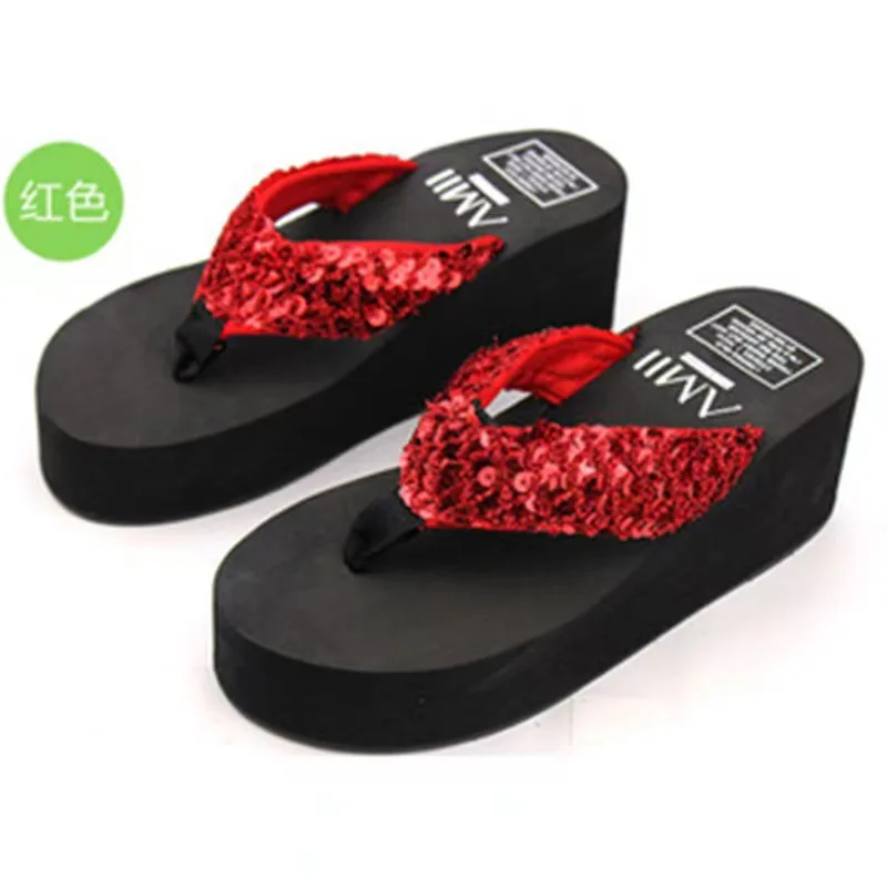 Women's Flip Flops 2022 Casual Summer High Heel Slippers Ladies Slides Female Fashion Non Slip Wedge Slides Beach Female Sandal
Women's Flip Flops 2022 Casual Summer High Heel Slippers Ladies Slides Female Fashion Non Slip Wedge Slides Beach Female Sandal