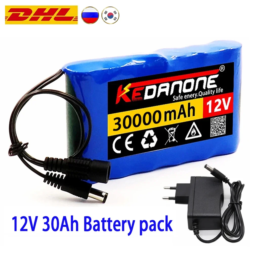 NEW Portable Super 12V 30000mah Battery Rechargeable Lithium Ion Battery Pack Capacity DC 12.6v 30Ah CCTV Cam Monitor + Charger
NEW Portable Super 12V 30000mah Battery Rechargeable Lithium Ion Battery Pack Capacity DC 12.6v 30Ah CCTV Cam Monitor + Charger