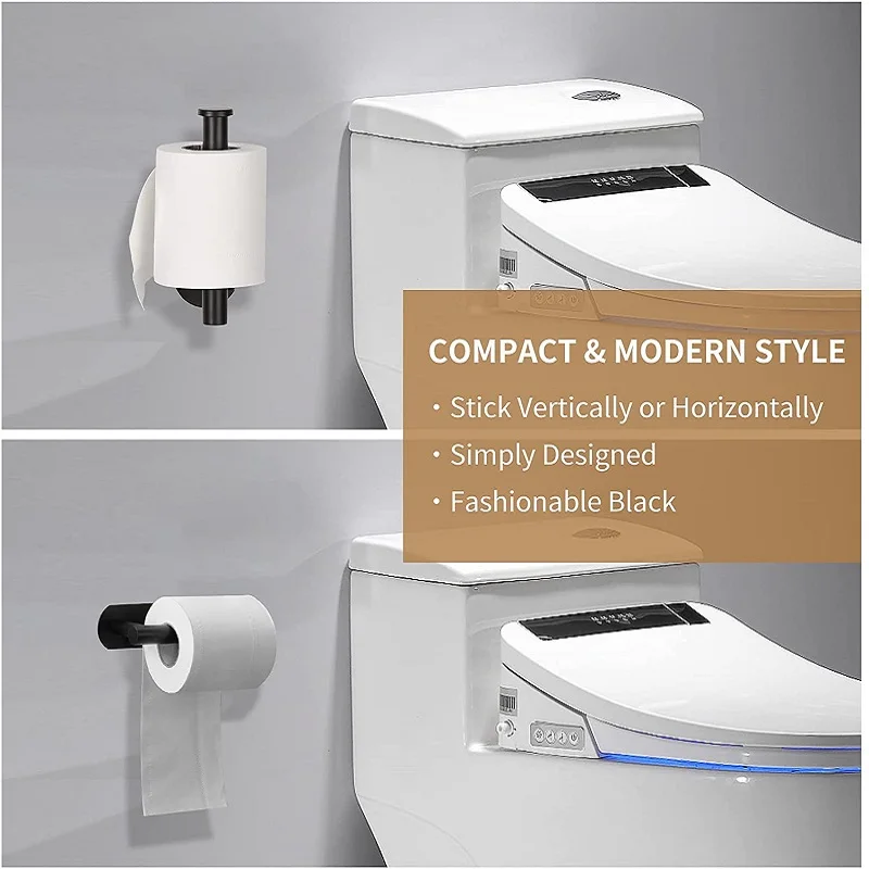 No Punching Wall Mounted Toilet Paper Holder Rustproof Anticorrosion Stainless Steel Bathroom Kitchen Toilet Paper Roll Holder
No Punching Wall Mounted Toilet Paper Holder Rustproof Anticorrosion Stainless Steel Bathroom Kitchen Toilet Paper Roll Holder