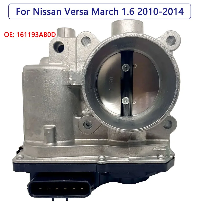 Новый корпус дроссельной заслонки для Nissan Versa March 1,6, 2010-2014, ускорение корпуса 16119-3AB1D, 161193AB0D, 5RA5001, 3AA50-01
Новый корпус дроссельной заслонки для Nissan Versa March 1,6, 2010-2014, ускорение корпуса 16119-3AB1D, 161193AB0D, 5RA5001, 3AA50-01