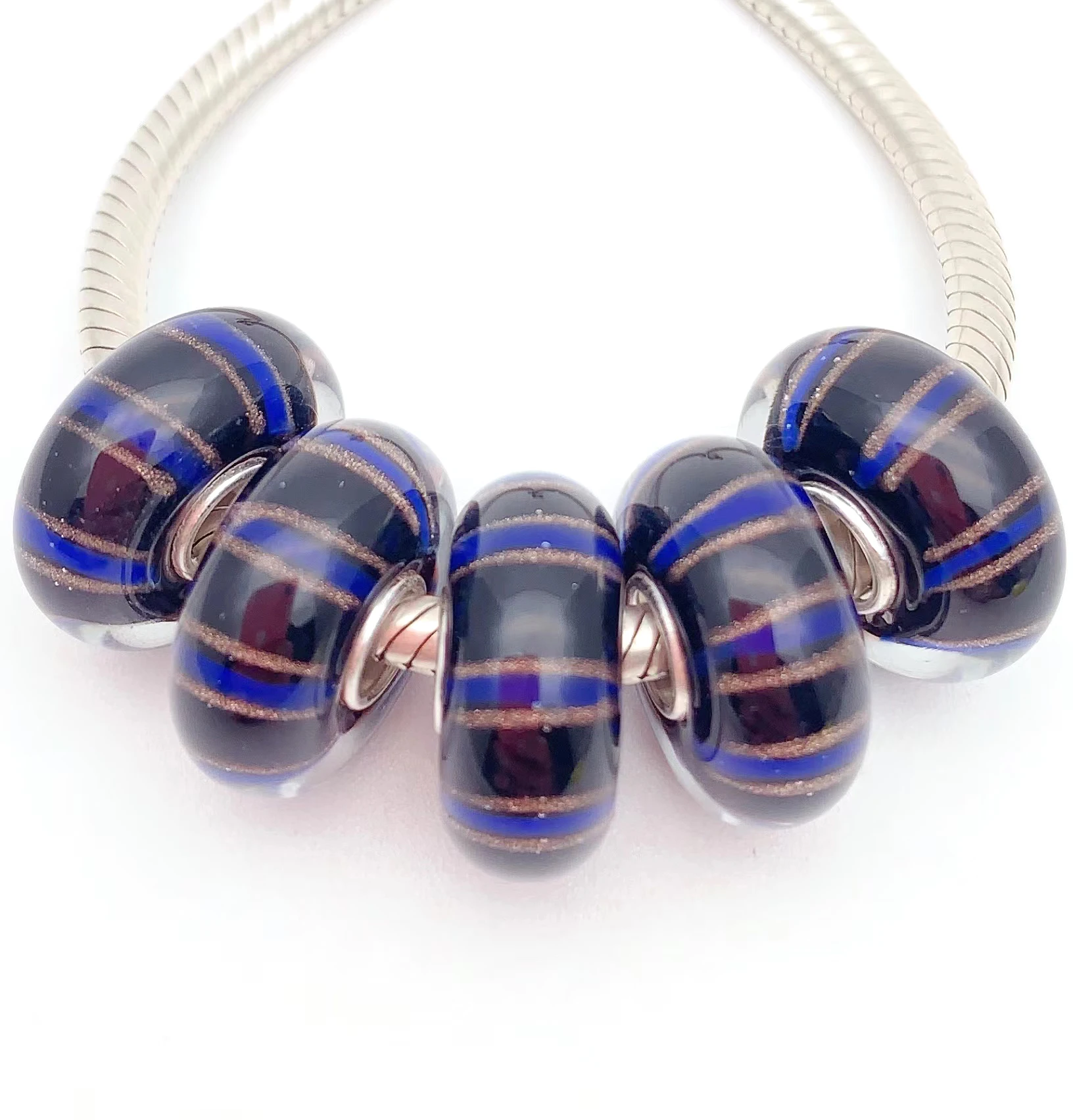 YG366 5X 100% Authenticity S925 Sterling Silver Beads Murano Glassbeads NEW Fit European Charms Bracelet Diy Jewelry Lampwork
YG366 5X 100% Authenticity S925 Sterling Silver Beads Murano Glassbeads NEW Fit European Charms Bracelet Diy Jewelry Lampwork