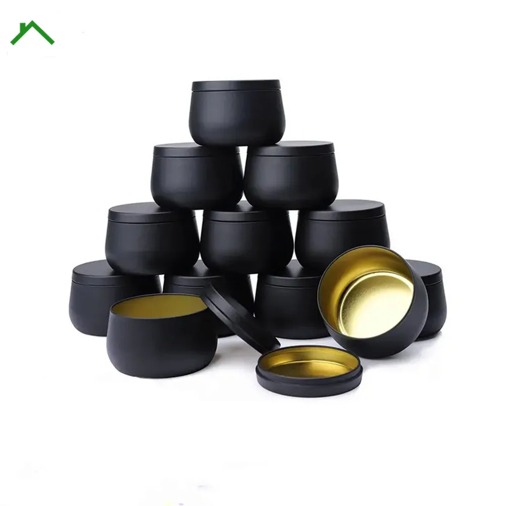 

12pcs 8oz Candle Tin Cans with Lids Round Candle Containers Metal Candles Jars DIY Arts Crafts Storage Gifts Candle Making Cup