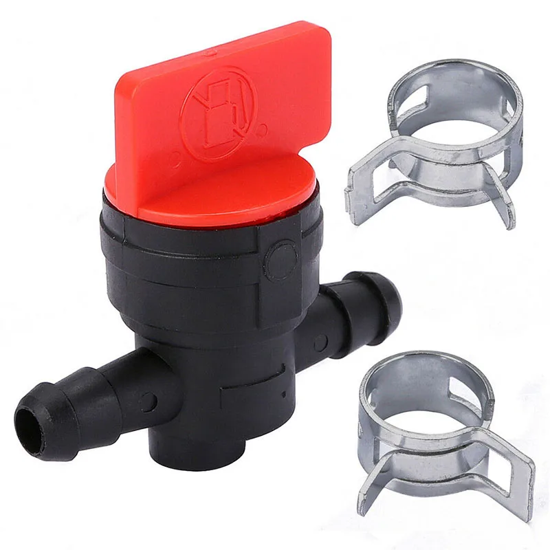 2pcs In Line Shut Off Valves for Small Engines – Straight Fuel Gas Cut Off Valves with Hose Clamps Fits 1/4" Fuel Line
2pcs In Line Shut Off Valves for Small Engines – Straight Fuel Gas Cut Off Valves with Hose Clamps Fits 1/4" Fuel Line