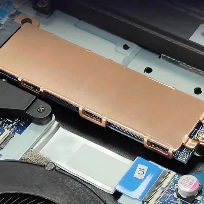 2025 New Durable M.2 NVMe Heatsink Copper 2280 SSD Heatsink with Silicone Thermal Pad Fine Workmanship Cooling Coolers Plate 2025 New Durable M.2 NVMe Heatsink Copper 2280 SSD Heatsink with Silicone Thermal Pad Fine Workmanship Cooling Coolers Plate