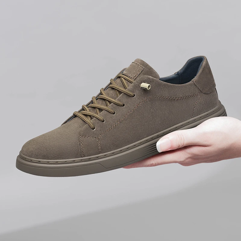 2023 Casual Leather Shoes Men Genuine Leather Fashion Summer Sneakers Outdoor Driving Footwear Luxury Trainers Vulcanized Shoes
2023 Casual Leather Shoes Men Genuine Leather Fashion Summer Sneakers Outdoor Driving Footwear Luxury Trainers Vulcanized Shoes
