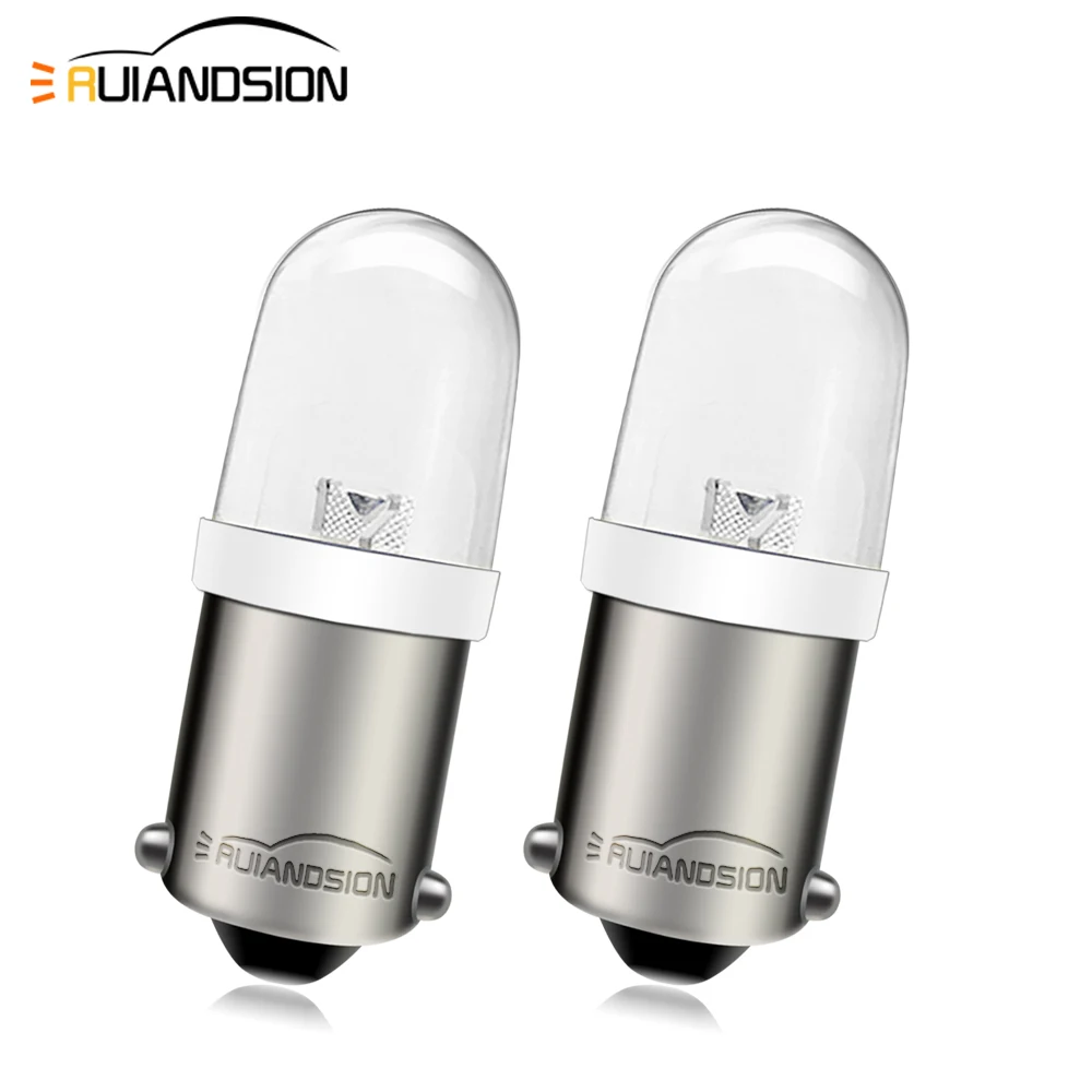 RUIANDSION 4X BA9S T4W BAX9S H6W Car Side Parking Bulb Motorcycle Position Lamp Truck Door Trunk Dome Light 12V 24V 6000K White
RUIANDSION 4X BA9S T4W BAX9S H6W Car Side Parking Bulb Motorcycle Position Lamp Truck Door Trunk Dome Light 12V 24V 6000K White