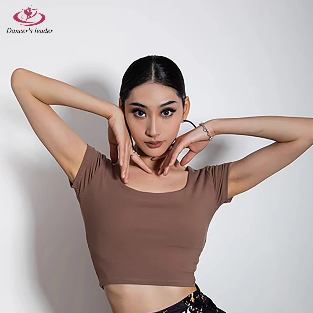 Latin Dance Dress High-end Custom New Style Dance Dress Summer Collar Short Top Cha Cha Tango Stage Professional Clothing
Latin Dance Dress High-end Custom New Style Dance Dress Summer Collar Short Top Cha Cha Tango Stage Professional Clothing