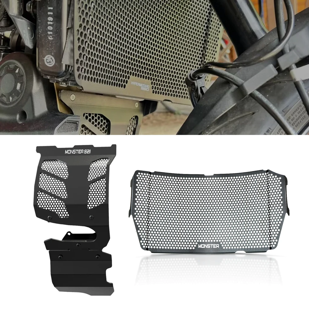 Motorcycle Monster 821/Stealth/Dark/Stripe Radiator and Engine Guard set For Ducati Monster 821 13-20 Monster 821 Stealth 2019-
Motorcycle Monster 821/Stealth/Dark/Stripe Radiator and Engine Guard set For Ducati Monster 821 13-20 Monster 821 Stealth 2019-