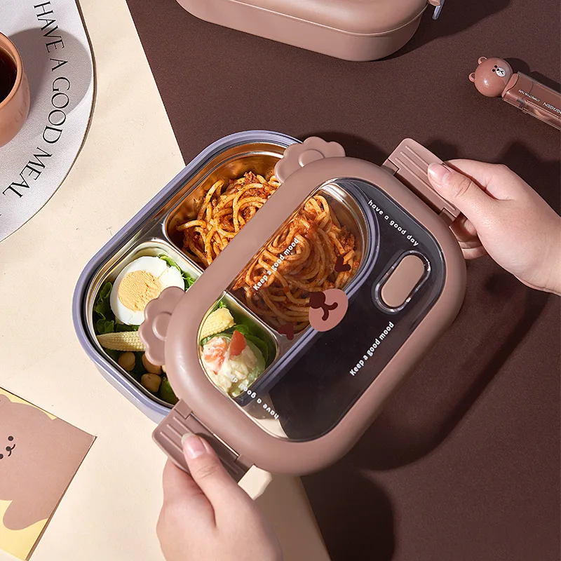 1000ML Portable Lunch Box Stainless Steel Compartment Fruit Food Box Baby Child Student School Outdoor Camping Picnic Bento Fres
1000ML Portable Lunch Box Stainless Steel Compartment Fruit Food Box Baby Child Student School Outdoor Camping Picnic Bento Fres