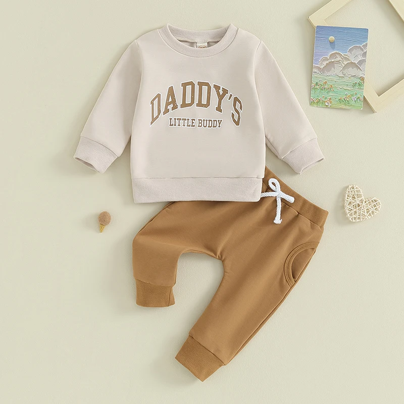 2023-08-08 Lioraitiin 0-3T Newborn Baby Outfits Letter Print Long Sleeve Round Neck Sweatshirt and Pants Set Toddler Pants Suits
2023-08-08 Lioraitiin 0-3T Newborn Baby Outfits Letter Print Long Sleeve Round Neck Sweatshirt and Pants Set Toddler Pants Suits
