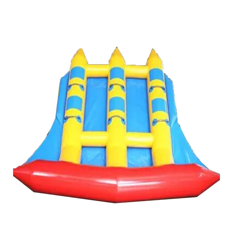 

Hot sale water toys, inflatable water banana boat, water flying fish boat, water park