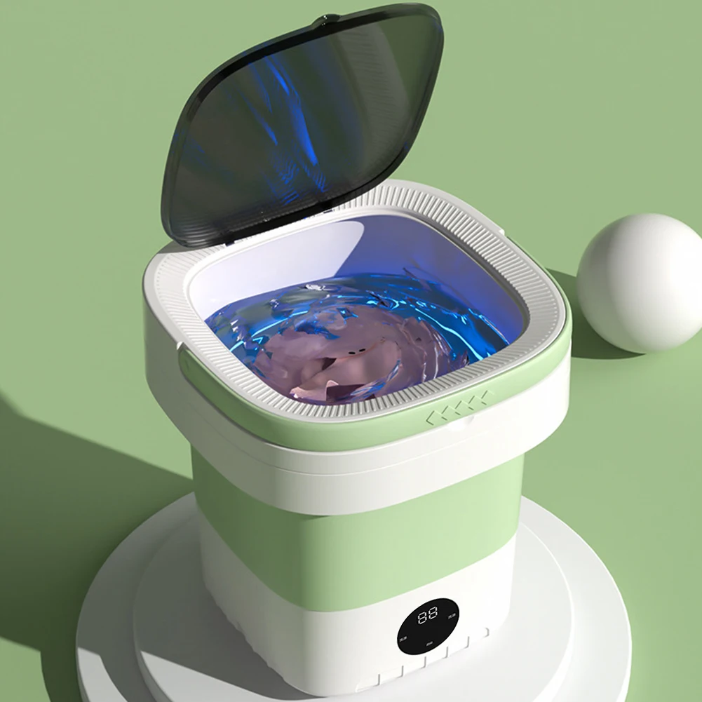 7.5/6L Foldable Washing Machine Portable Socks Underwear Panties Retractable Household Washing Machine With Spinning Dry
7.5/6L Foldable Washing Machine Portable Socks Underwear Panties Retractable Household Washing Machine With Spinning Dry