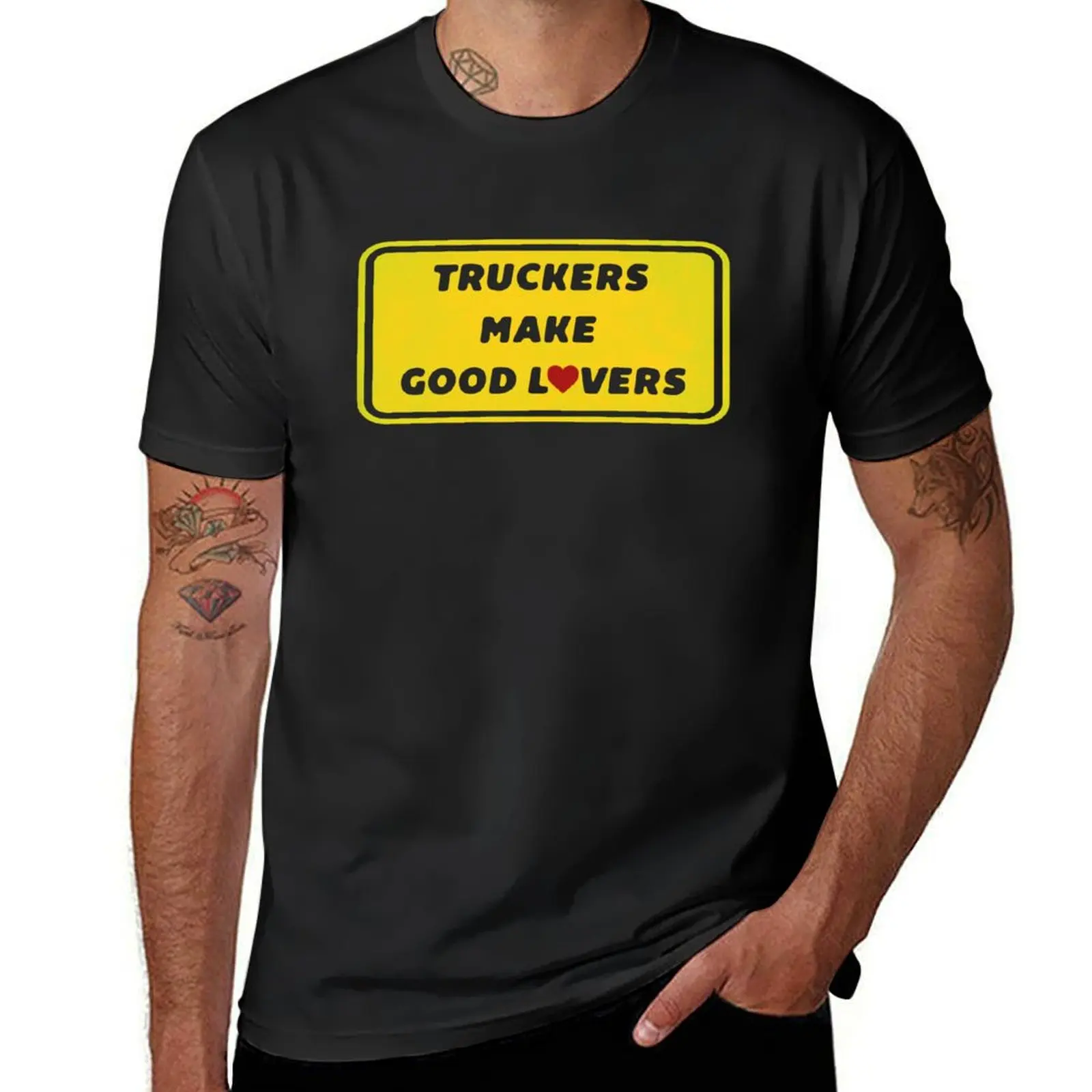 Truckers make good lovers T-Shirt oversized customizeds customs design your own plain black t shirts men
Truckers make good lovers T-Shirt oversized customizeds customs design your own plain black t shirts men