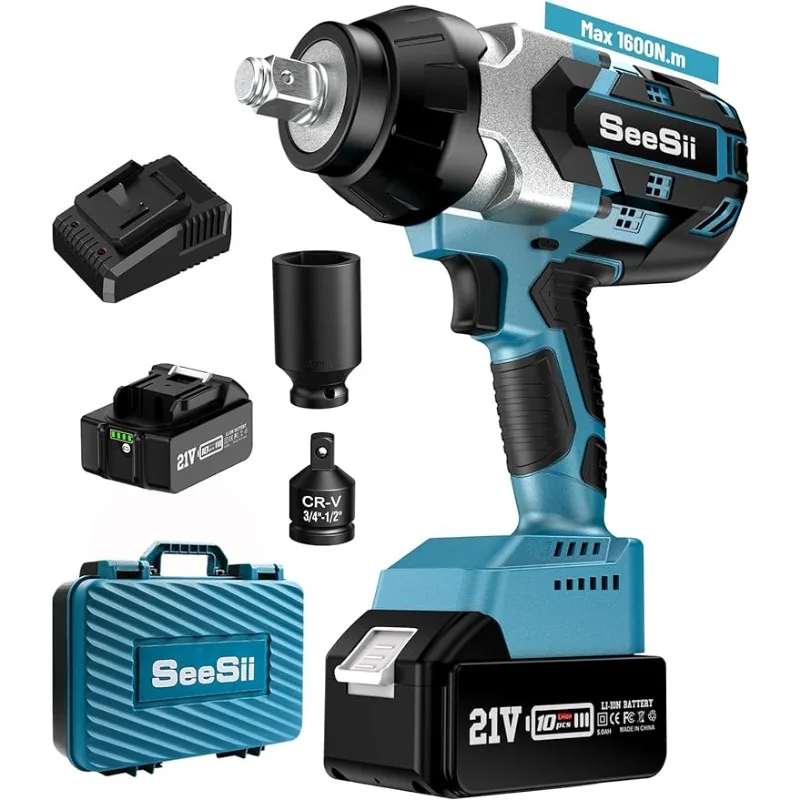 Аккумуляторный ударный гайковерт Seesii 1600 Н. М, 3/4 дюйма, аккумулятор А · ч, синий, бесщеточный двигатель, технические характеристики, 24x7
Аккумуляторный ударный гайковерт Seesii 1600 Н. М, 3/4 дюйма, аккумулятор А · ч, синий, бесщеточный двигатель, технические характеристики, 24x7