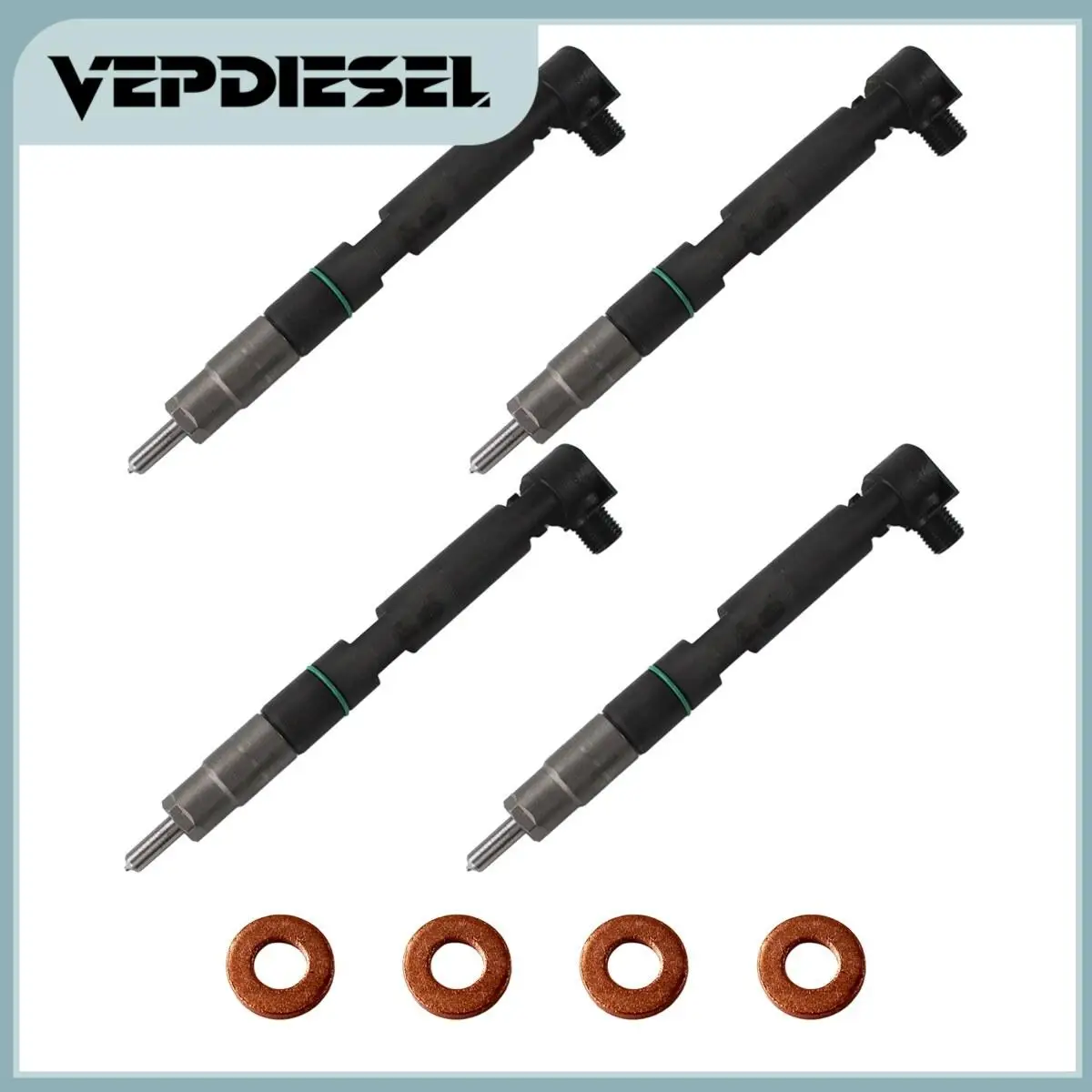 

4x New Fuel Injectors For Doosan D24 D18 Delphi Bobcat ToolCat Compact Track Loaders E32 E35 Excavator 28337917 400903-00074D