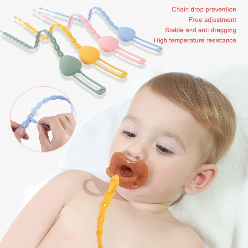 Double Buckle Safety Non-slip Pacifier Chain Sets Food Grade Silicone Pacifier Chain Pacifier Box Set Sealed Dustproof Pacifier
Double Buckle Safety Non-slip Pacifier Chain Sets Food Grade Silicone Pacifier Chain Pacifier Box Set Sealed Dustproof Pacifier