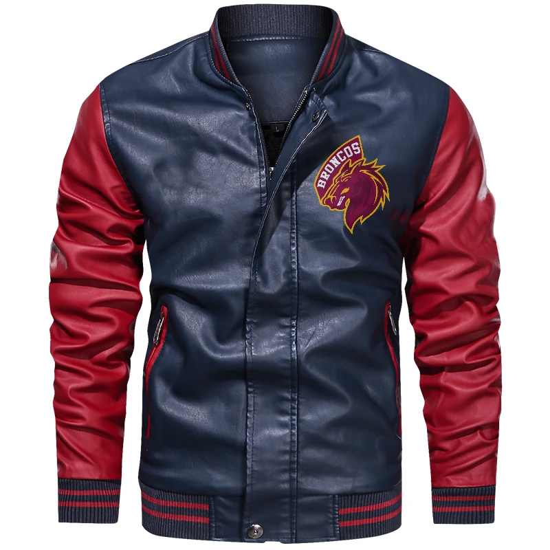 2023 Fall/Winter Hot Sale Stand Up Collar Handsome Men's Leather Jacket 3D Printing Wolf Head Monogram Fashion Cool Jacket
2023 Fall/Winter Hot Sale Stand Up Collar Handsome Men's Leather Jacket 3D Printing Wolf Head Monogram Fashion Cool Jacket