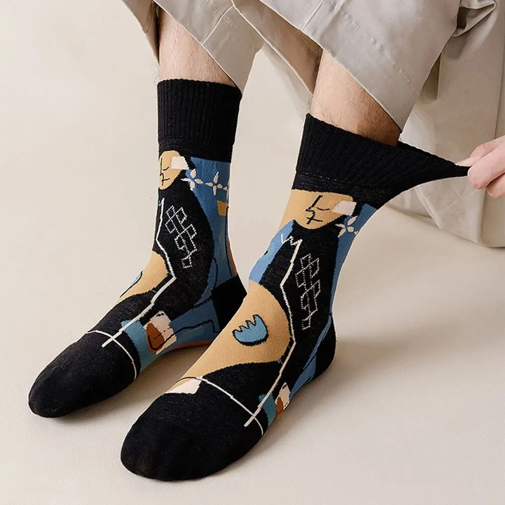 Casual Cute Comfortable Cotton Illustration For Women Letters For Men Cartoon Socks Middle Tube Socks Men Hosiery Sports Socks
Casual Cute Comfortable Cotton Illustration For Women Letters For Men Cartoon Socks Middle Tube Socks Men Hosiery Sports Socks