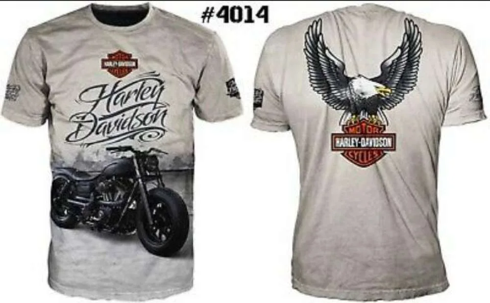 For Harley Davidson Motorcycle Racing 3D Printed Men's T-shirt Drying Clothing Loose Sportswear Oversized Casual Short Sleeve For Harley Davidson Motorcycle Racing 3D Printed Men's T-shirt Drying Clothing Loose Sportswear Oversized Casual Short Sleeve